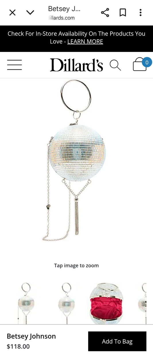 Betsy Johnson purse